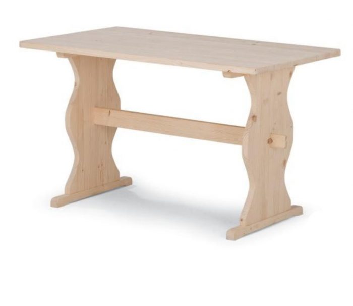 Tavolo Rustico grezzo cm. 120
