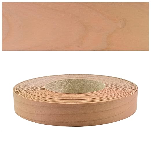 Bordo vero legno CILIEGIO Preincollato Spessore 35 mm. (14 mt.)